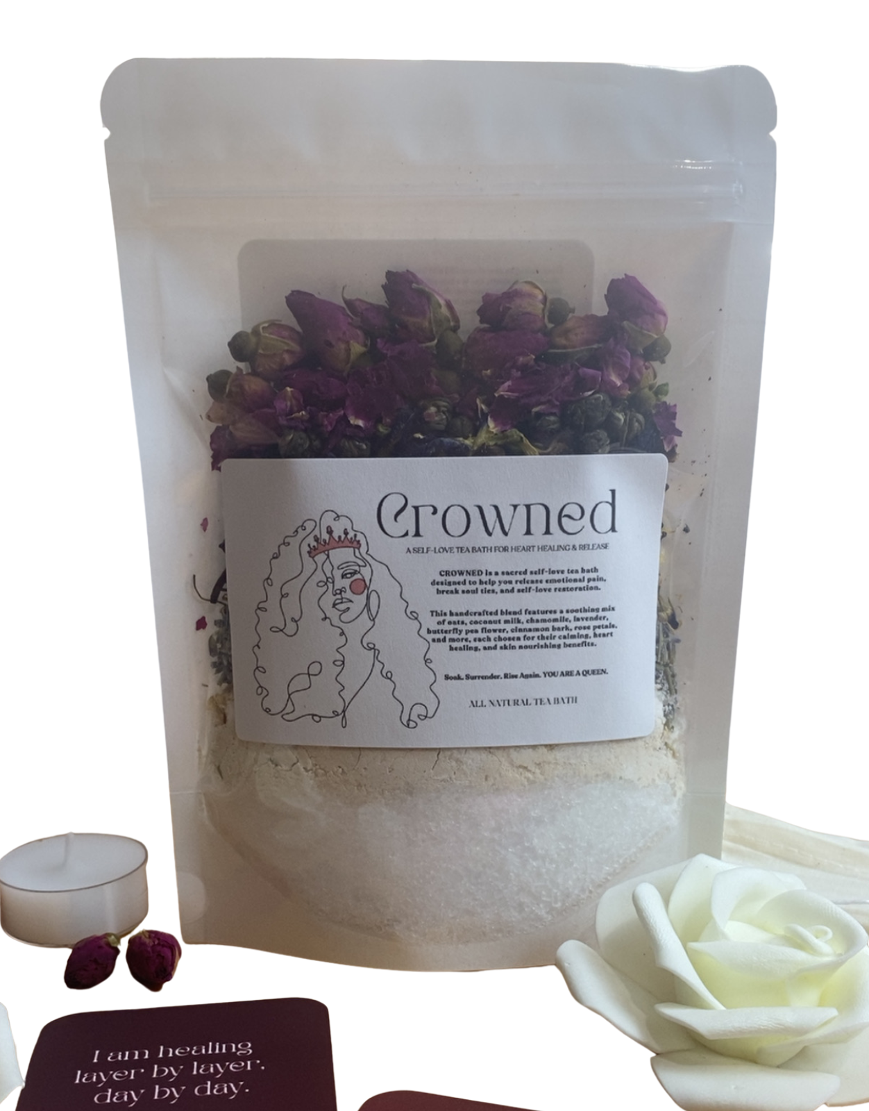Crowned Tea Bath Spa Kit