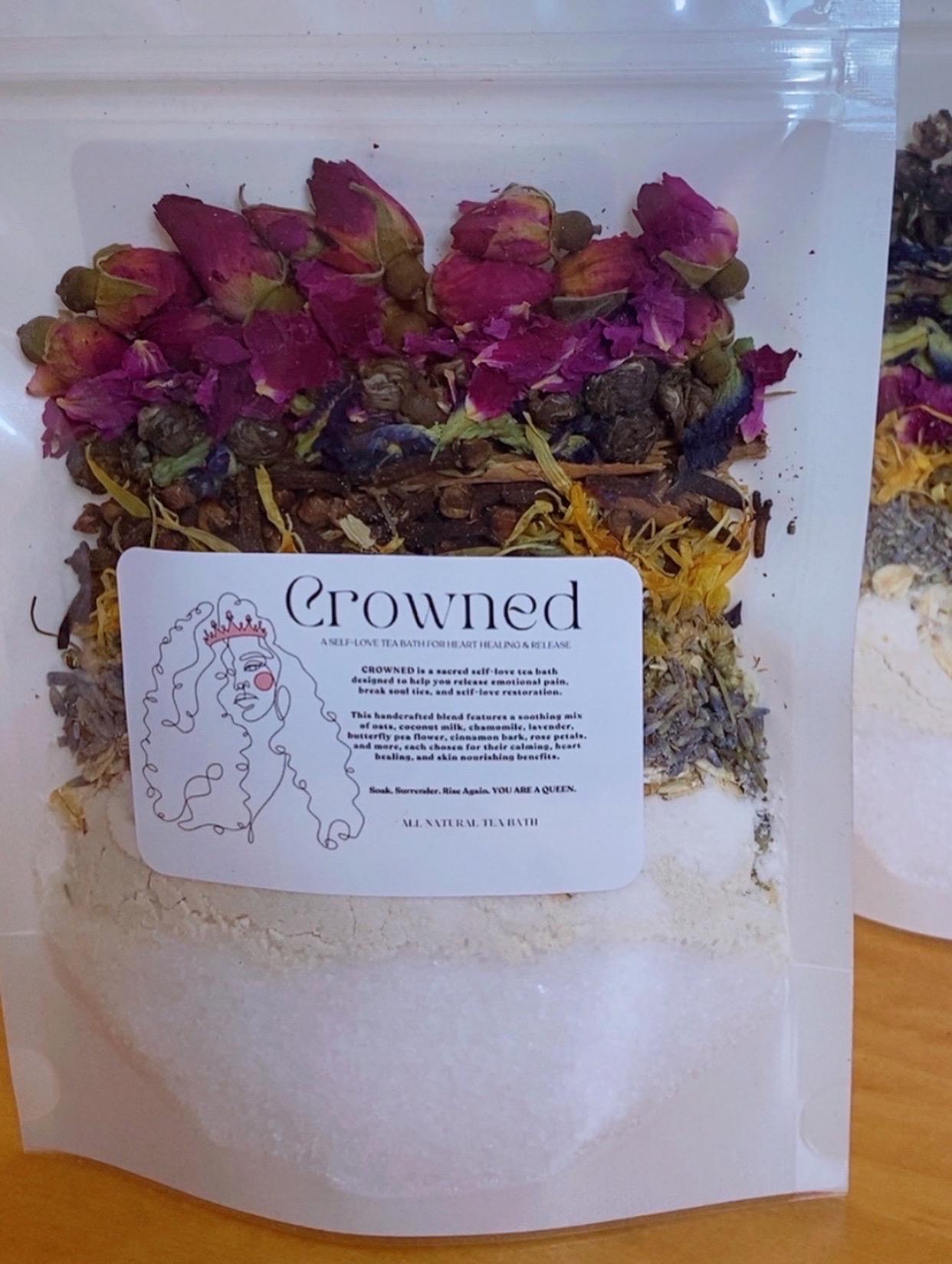 Crowned Tea Bath Spa Kit