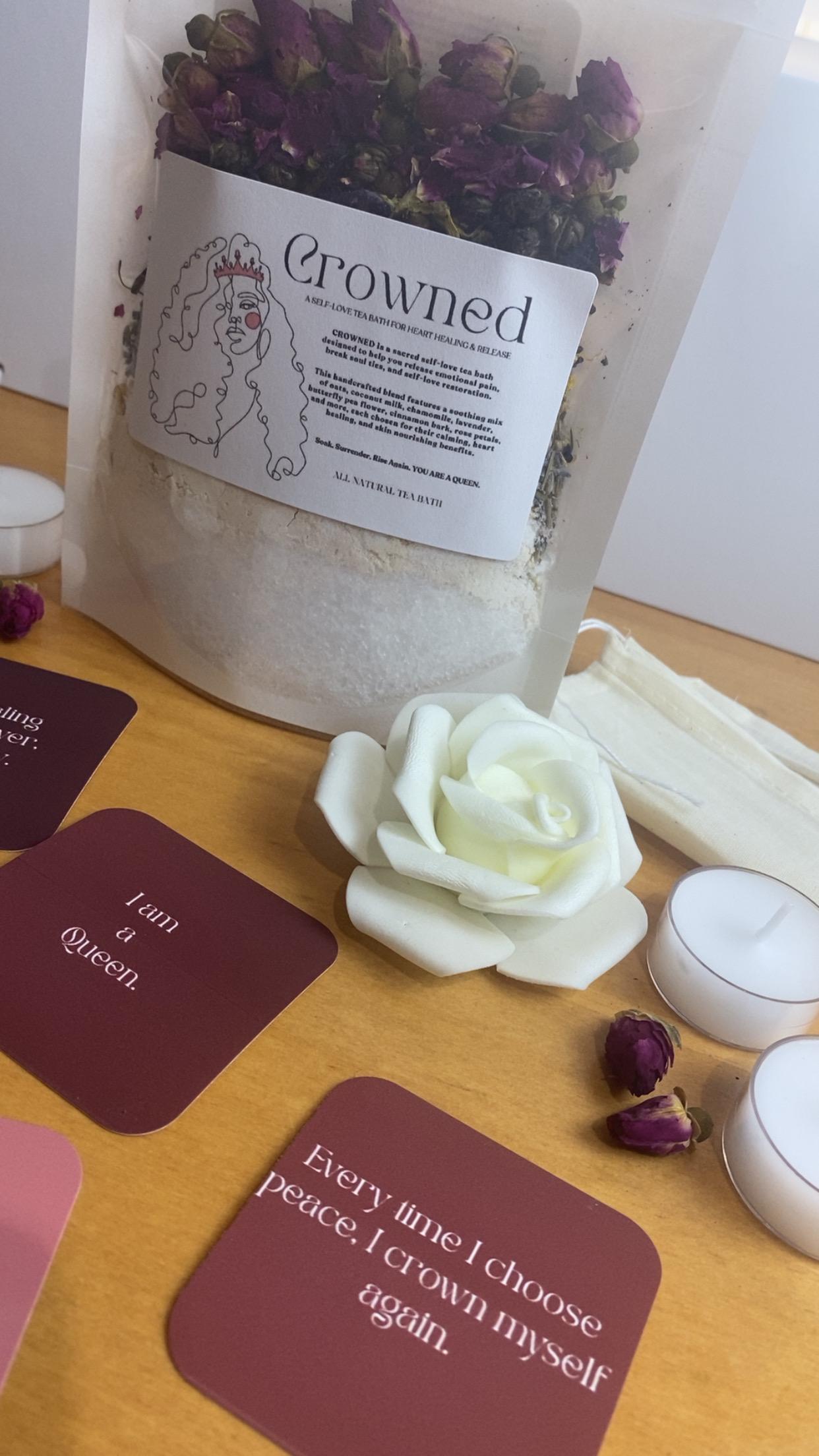 Crowned Tea Bath Spa Kit